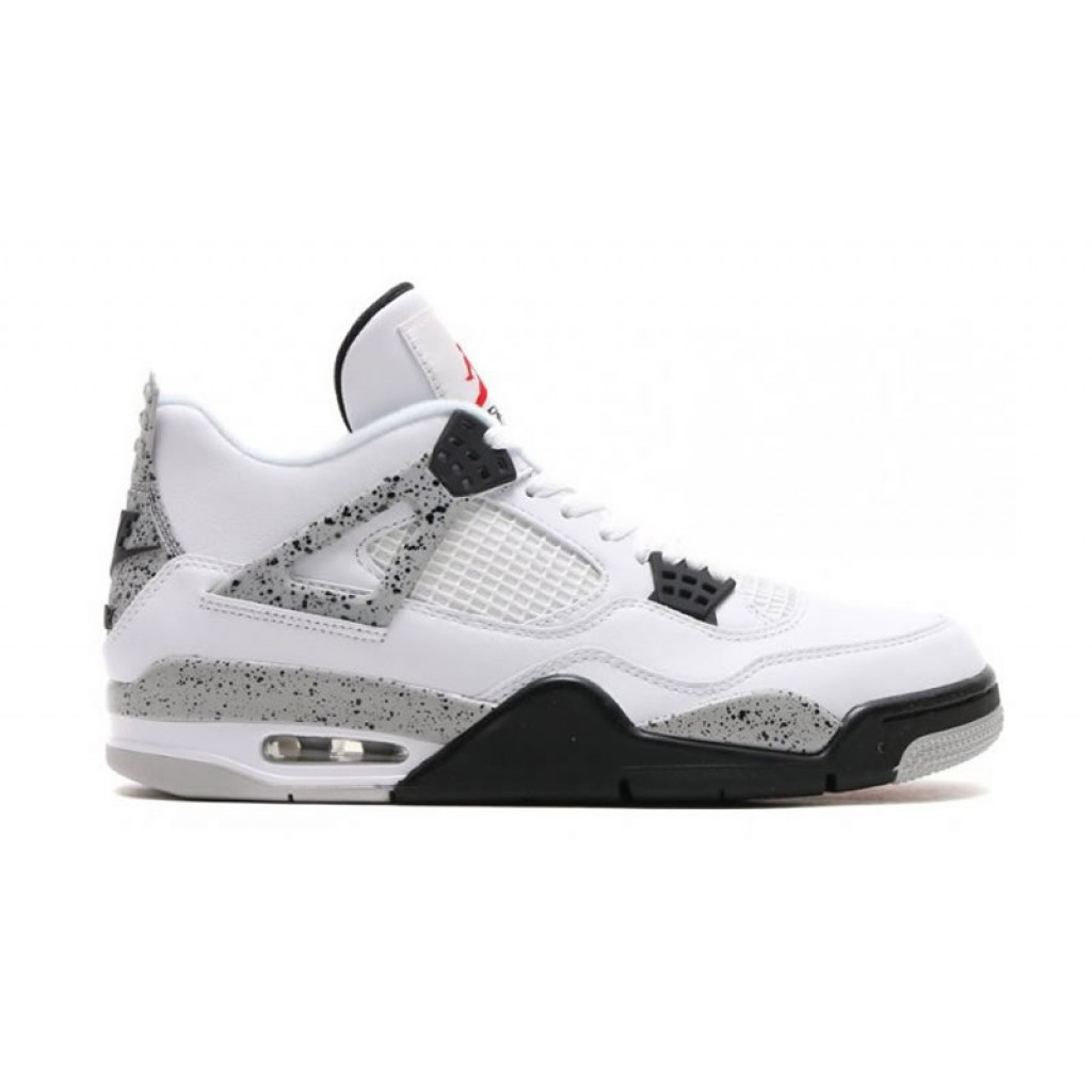 Air Jordan 4 "White Cement" 2016 On Feet Outfit Release For Sale