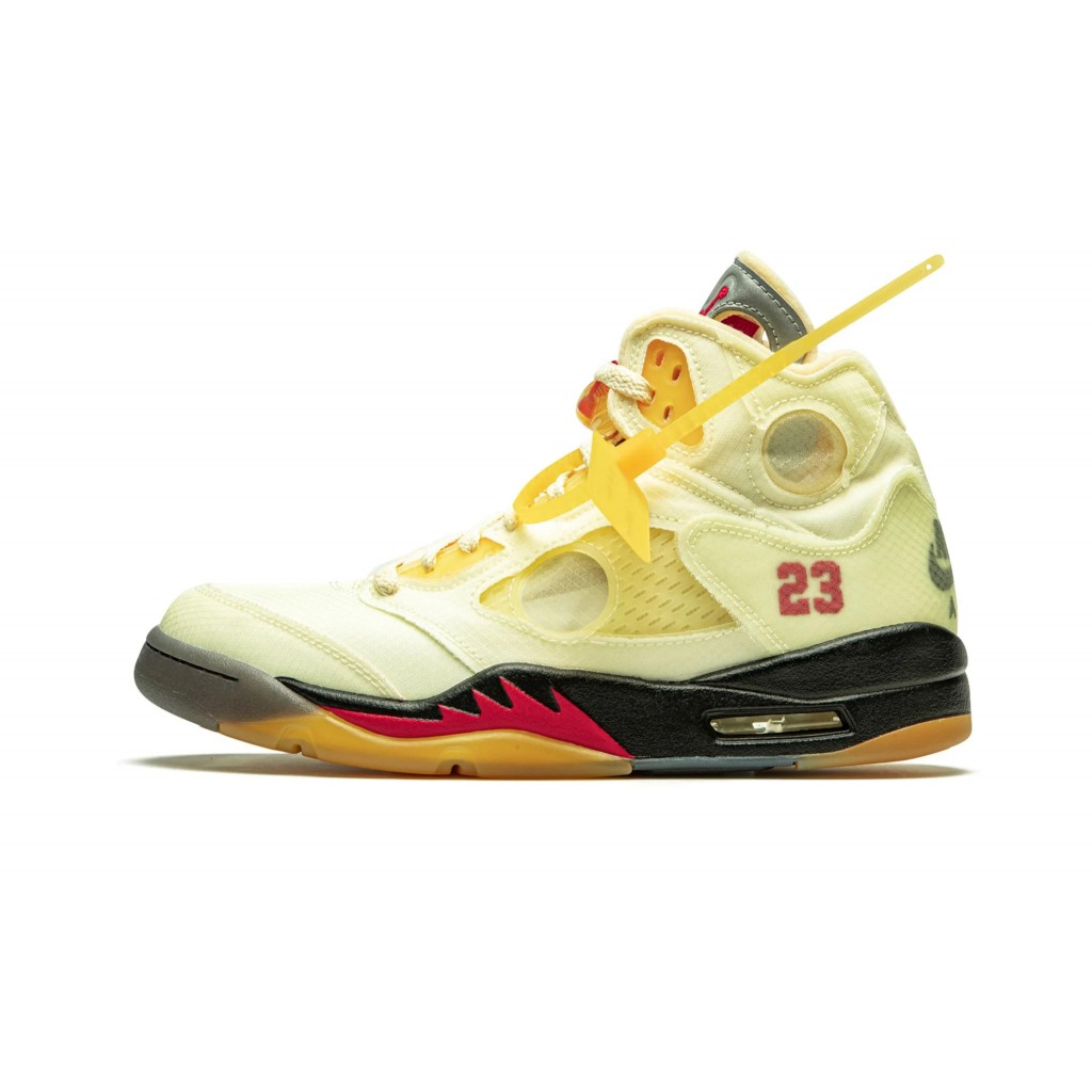 AIR JORDAN 5 RETRO SP "Off-White - Sail"